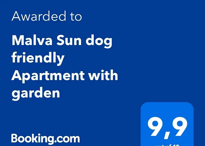 Malva Sun Dog Friendly Apartment With Garden